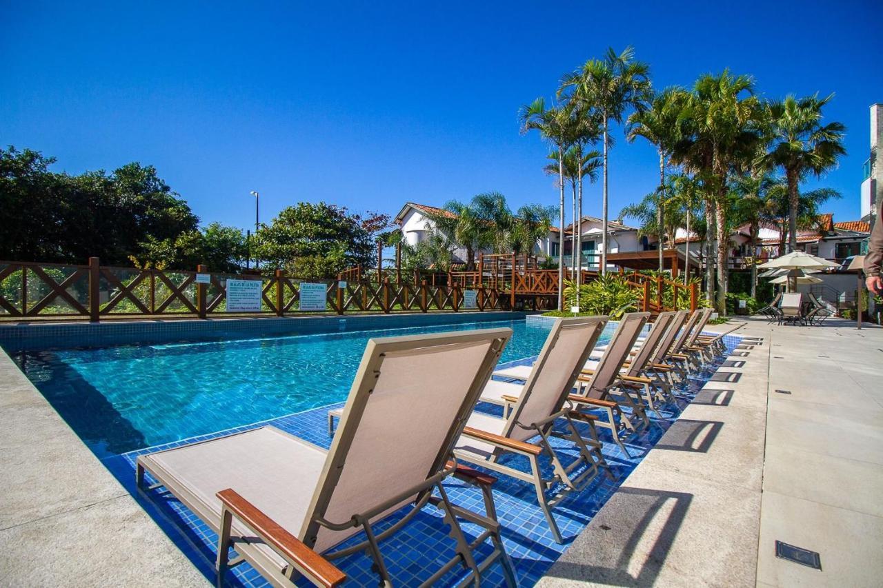 Varandas Do Atlantico 101A - Excelente Apartamento Em Condominio De Luxo A Beira Mar - Piscina Climatizada - Academia - 봄비나스 외부 사진