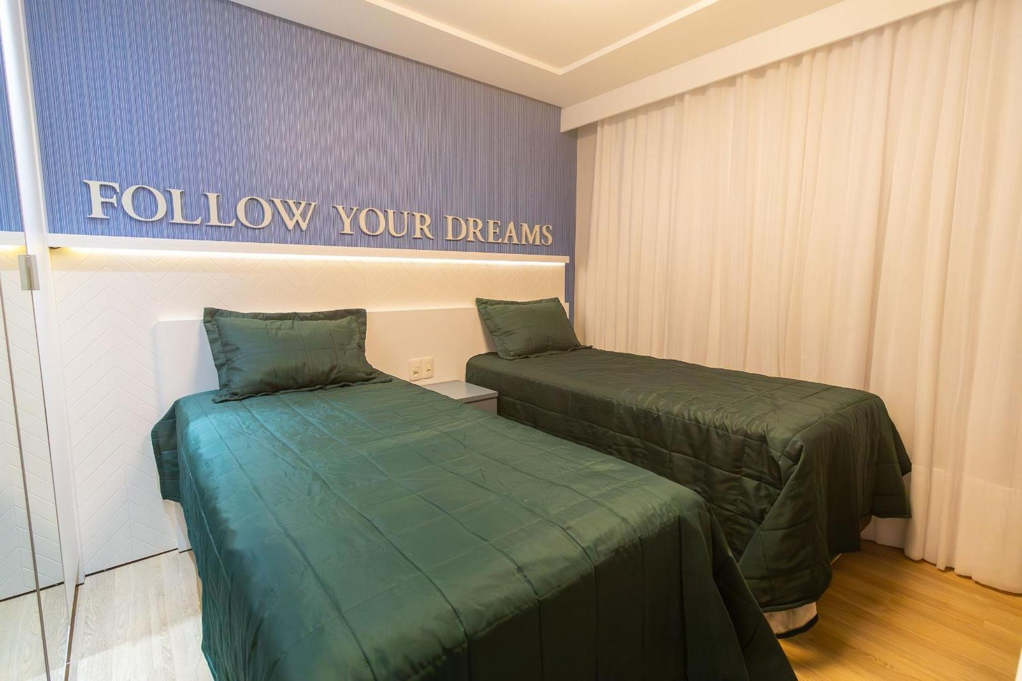 Varandas Do Atlantico 101A - Excelente Apartamento Em Condominio De Luxo A Beira Mar - Piscina Climatizada - Academia - 봄비나스 외부 사진
