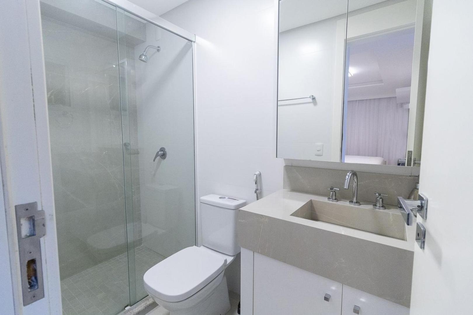 Varandas Do Atlantico 101A - Excelente Apartamento Em Condominio De Luxo A Beira Mar - Piscina Climatizada - Academia - 봄비나스 외부 사진