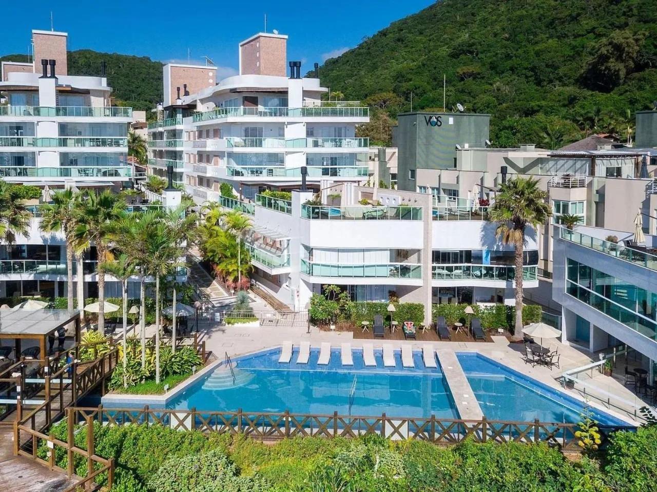 Varandas Do Atlantico 101A - Excelente Apartamento Em Condominio De Luxo A Beira Mar - Piscina Climatizada - Academia - 봄비나스 외부 사진