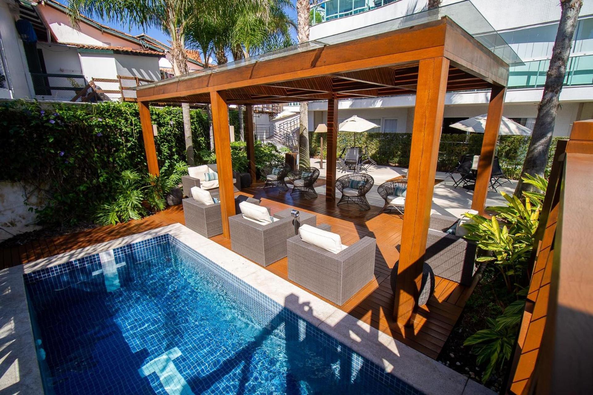 Varandas Do Atlantico 101A - Excelente Apartamento Em Condominio De Luxo A Beira Mar - Piscina Climatizada - Academia - 봄비나스 외부 사진