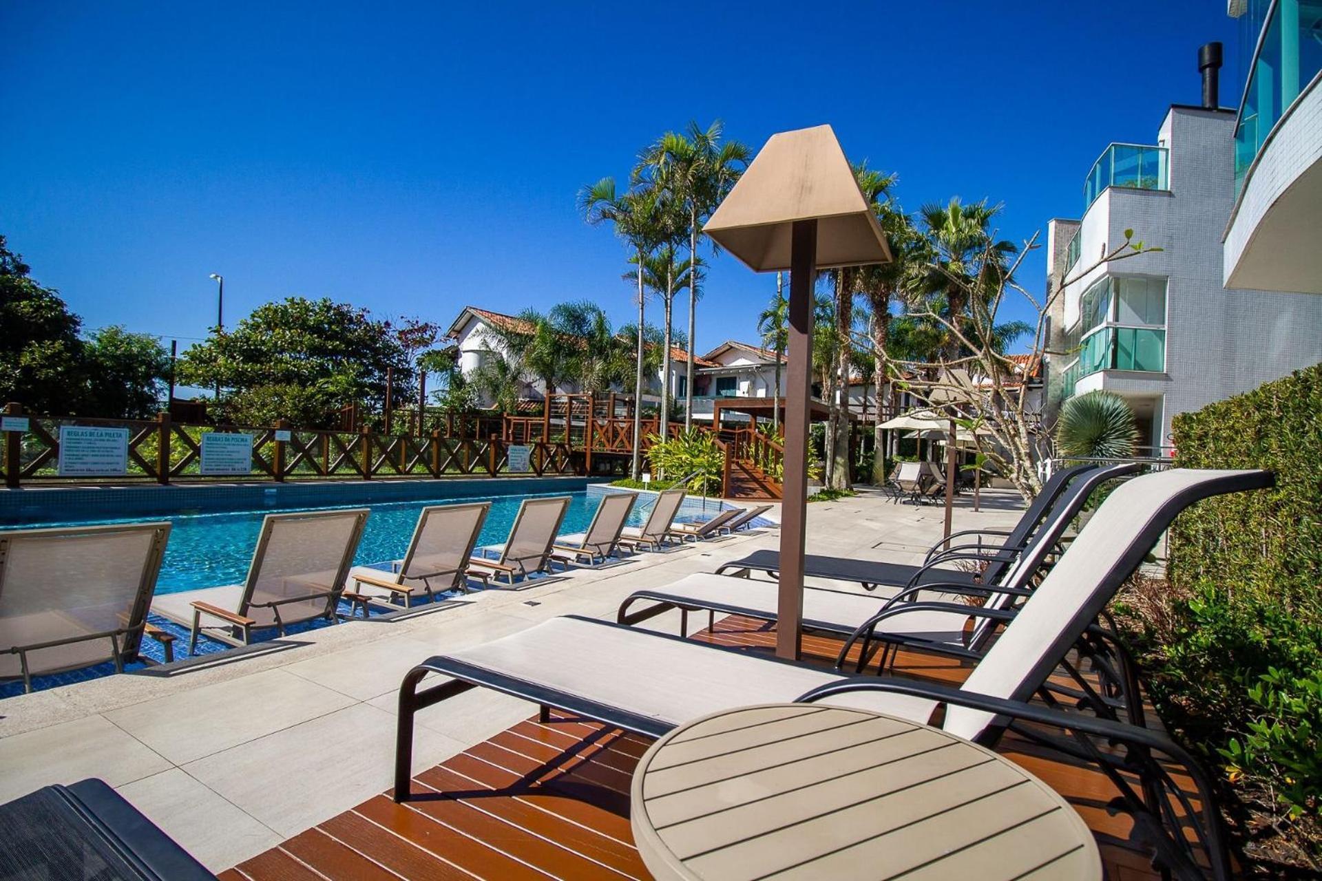 Varandas Do Atlantico 101A - Excelente Apartamento Em Condominio De Luxo A Beira Mar - Piscina Climatizada - Academia - 봄비나스 외부 사진
