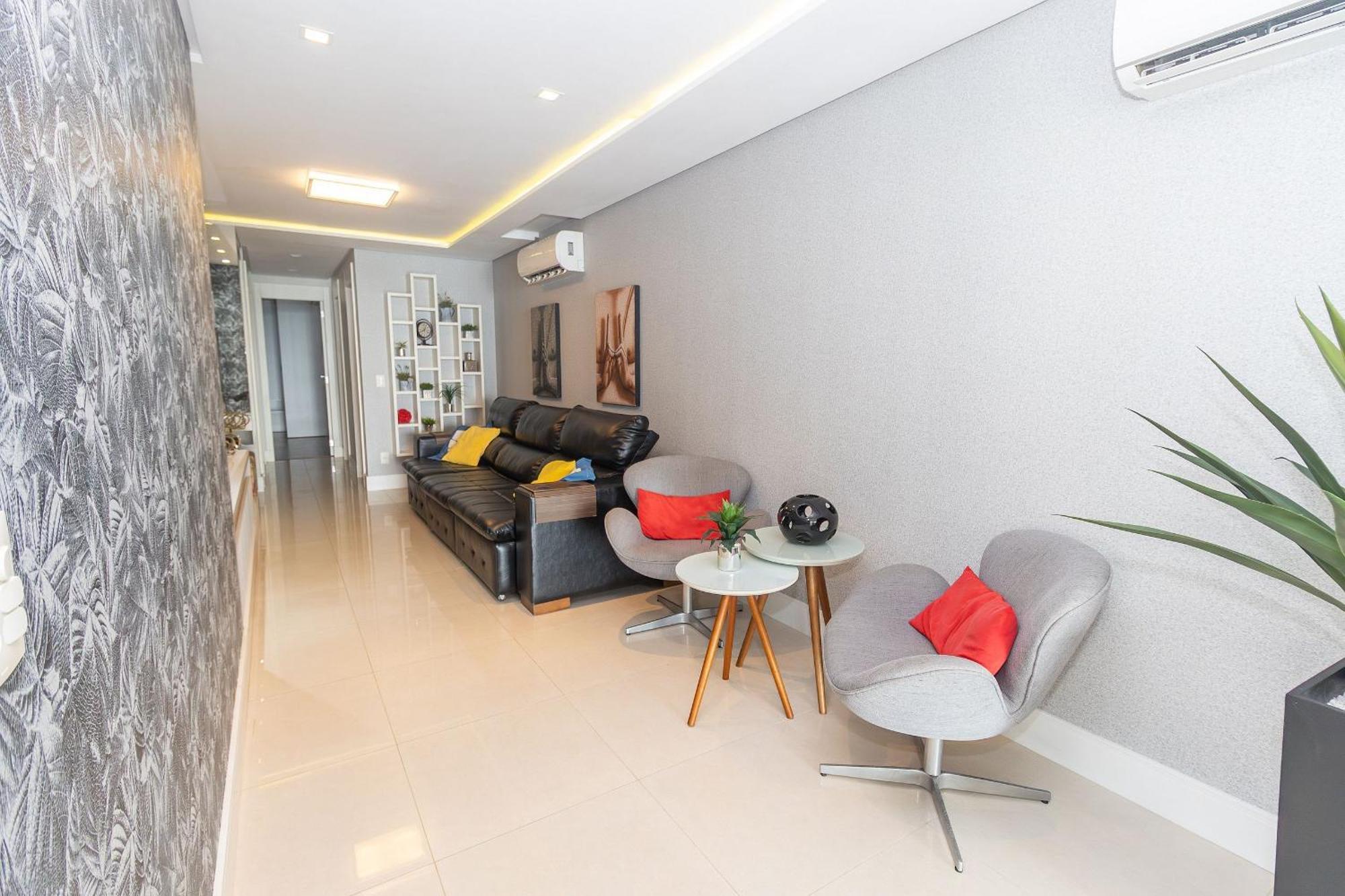 Varandas Do Atlantico 101A - Excelente Apartamento Em Condominio De Luxo A Beira Mar - Piscina Climatizada - Academia - 봄비나스 외부 사진