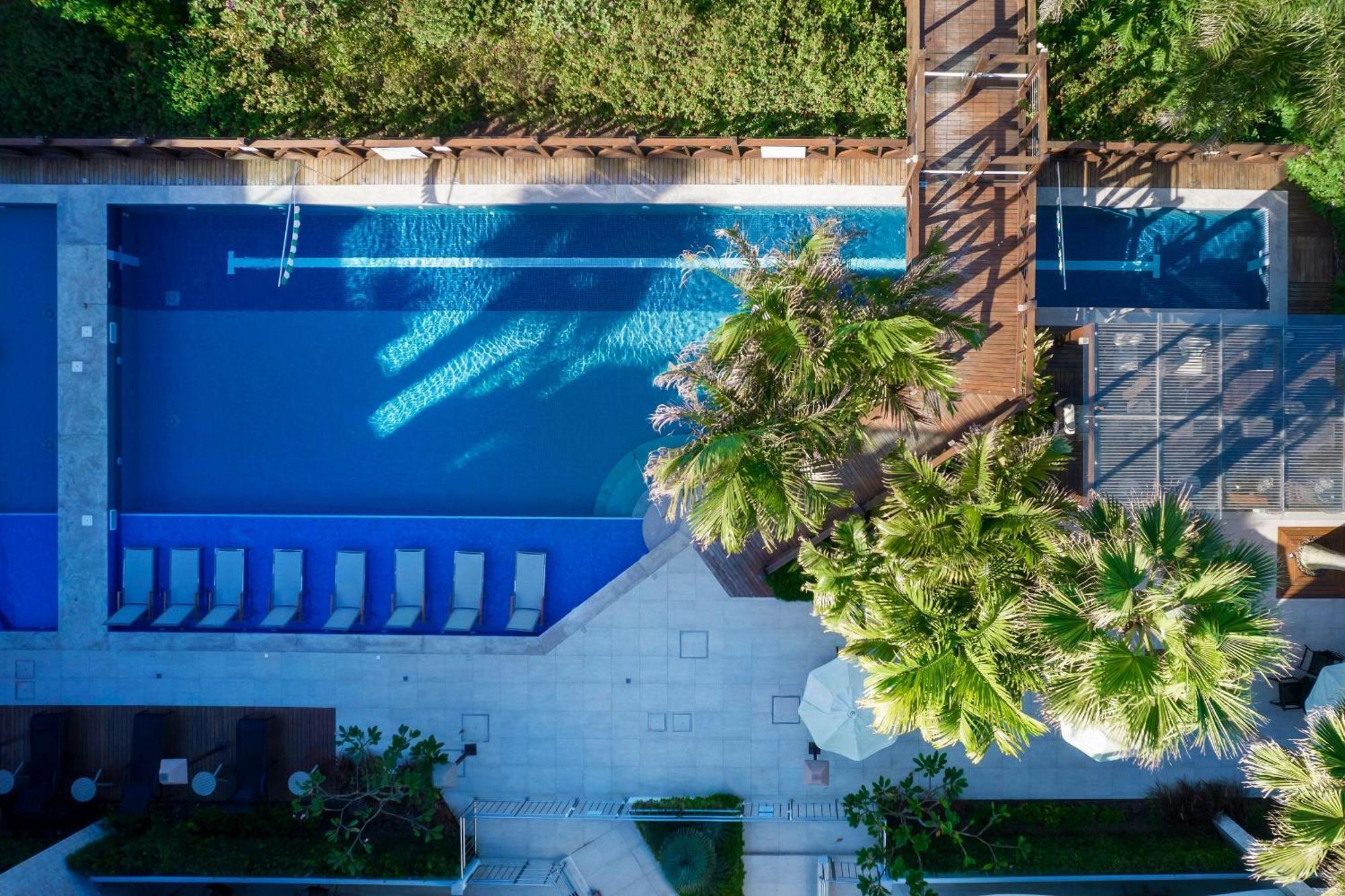 Varandas Do Atlantico 101A - Excelente Apartamento Em Condominio De Luxo A Beira Mar - Piscina Climatizada - Academia - 봄비나스 외부 사진