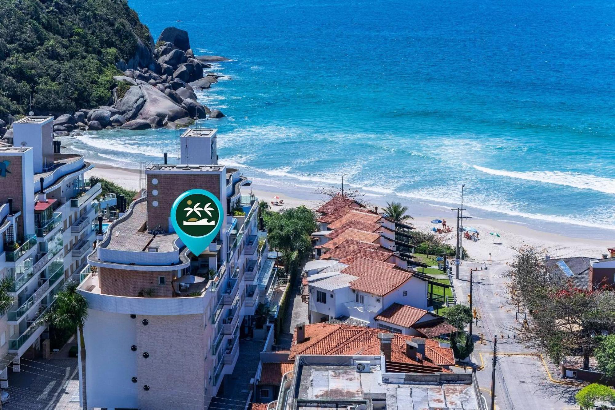 Varandas Do Atlantico 101A - Excelente Apartamento Em Condominio De Luxo A Beira Mar - Piscina Climatizada - Academia - 봄비나스 외부 사진